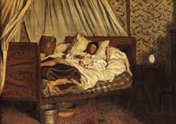 Frederic Bazille The Improvised Field-Hospital Norge oil painting art